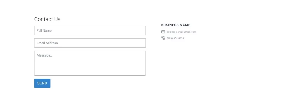 Contact Form 3 2