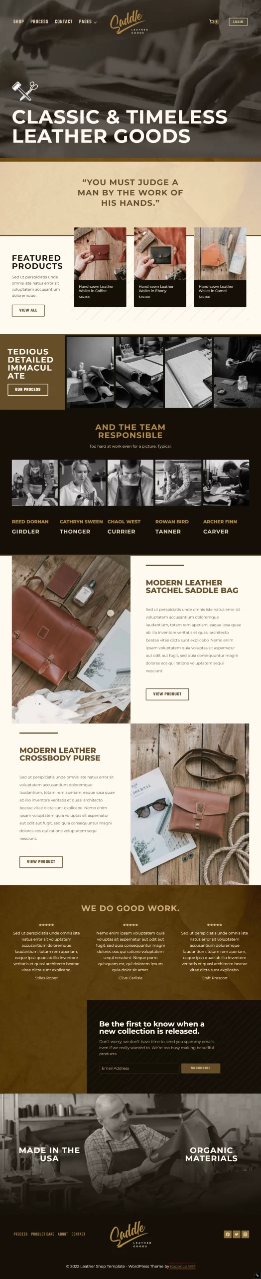 Leather Shop Template Fullscreen scaled